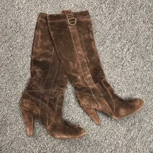 ❗️Sold ❗️MIA, Fierce Knee High Suede Boots, 7